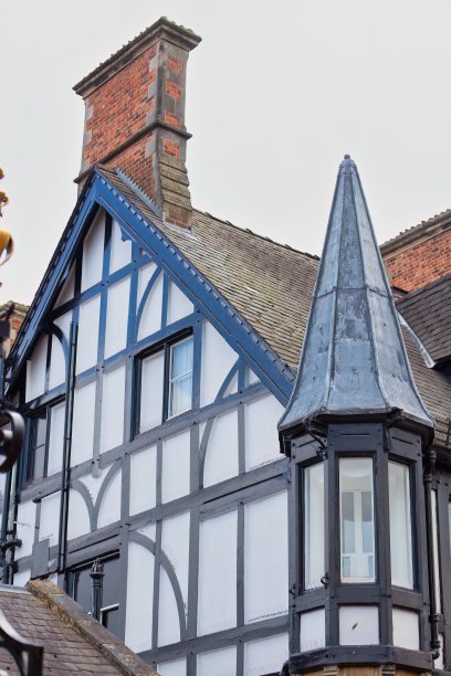 英国切斯特的老房子图片下载