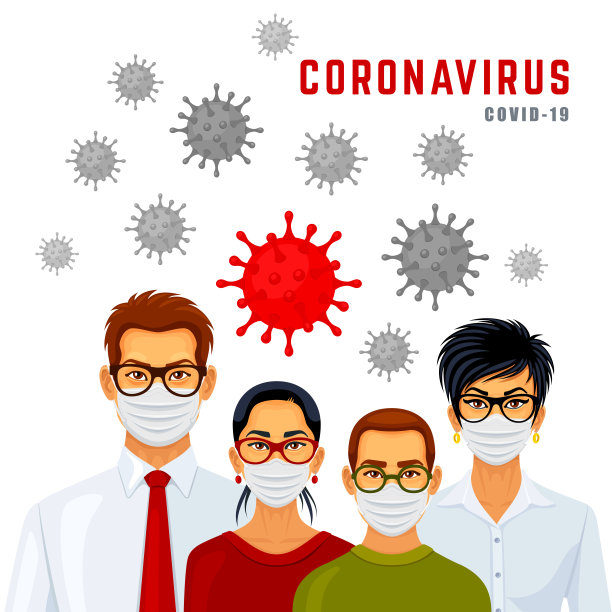 家庭戴口罩预防新冠肺炎图片下载