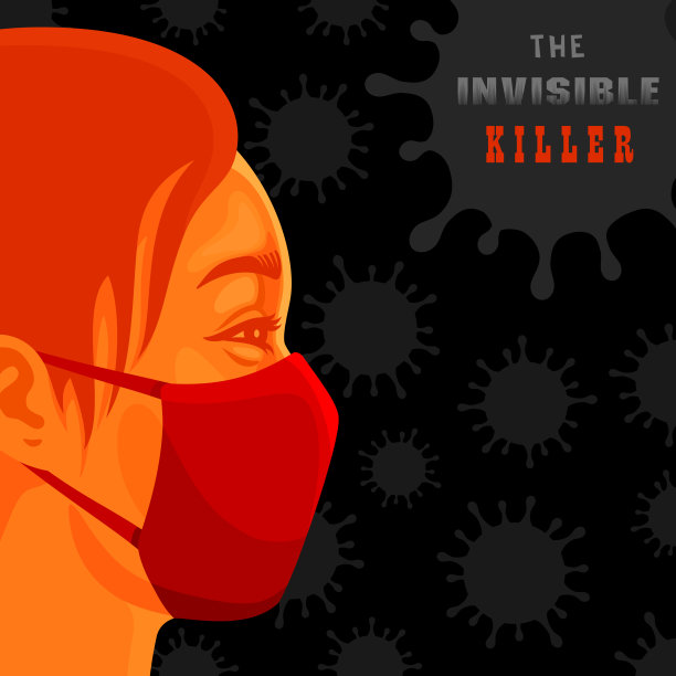 冠状病毒看不见的杀手。图片下载