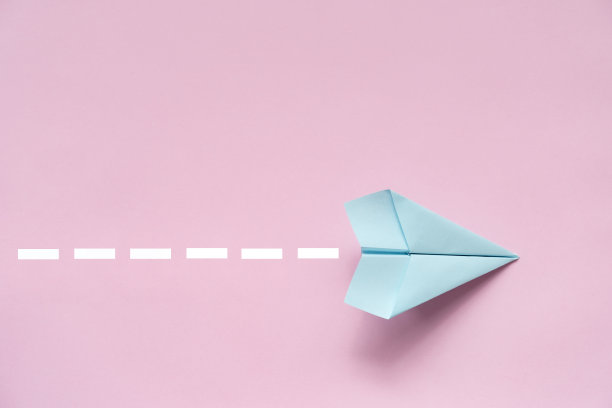 蓝色的飞机图片下载