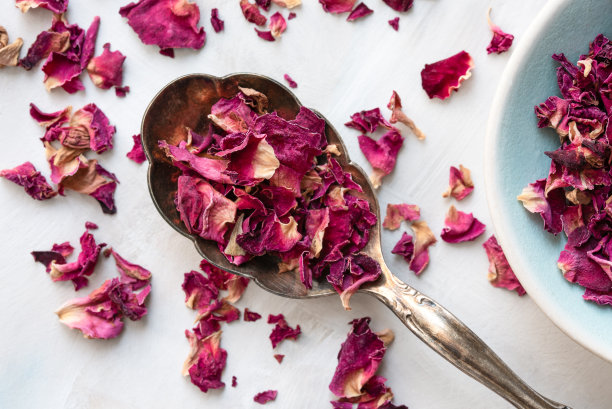 干玫瑰花瓣图片下载