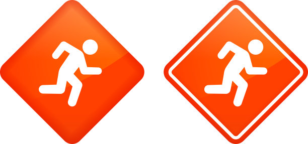 男人跑得很快。图片下载