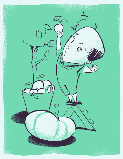 人收获苹果图片下载