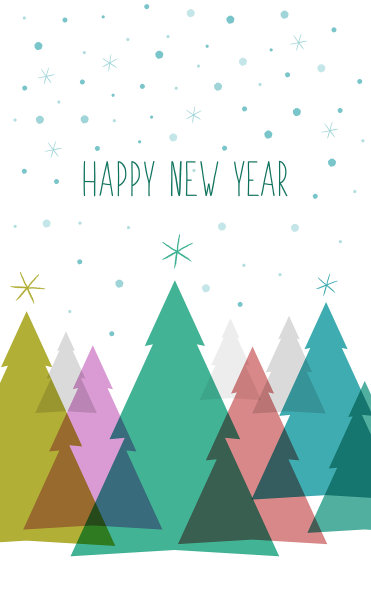 以松树和雪花为圣诞背景图片下载