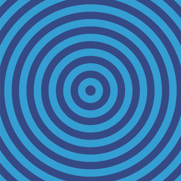 同心圆背景圆形几何抽象图案矢量。图片下载