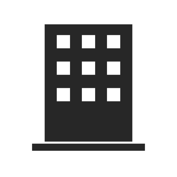 建筑轮廓图标，塔轮廓图标，矢量图片下载