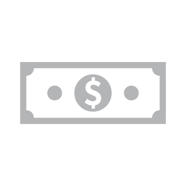 美元纸币孤立在白色背景上图片下载