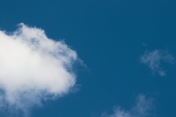 正午天空中的白云图片下载