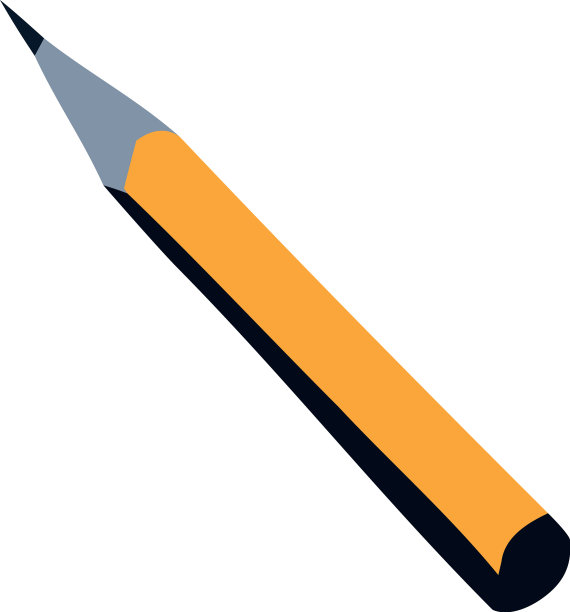 白色上的尖铅笔图片下载