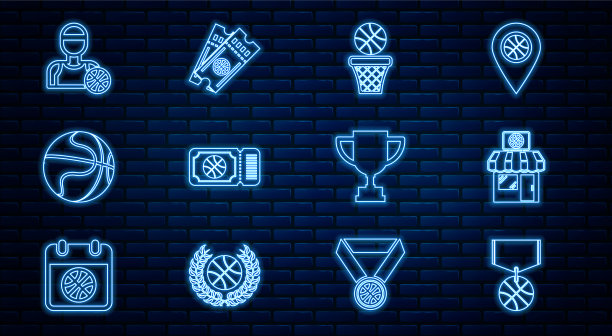 定线篮球奖牌运动商店和图片下载