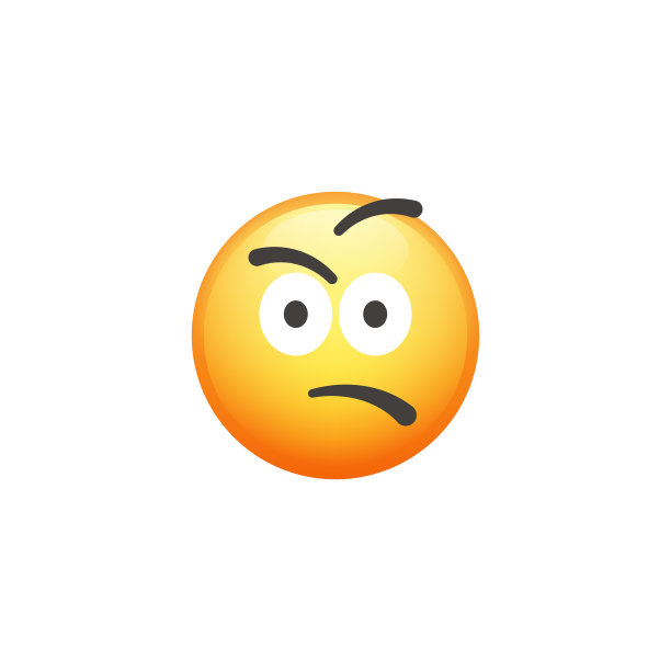 Emoticon裁剪设计元素可爱和色彩渐变图片下载