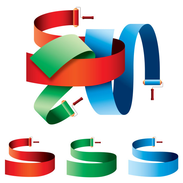 油漆和装饰家居改善图标图片下载