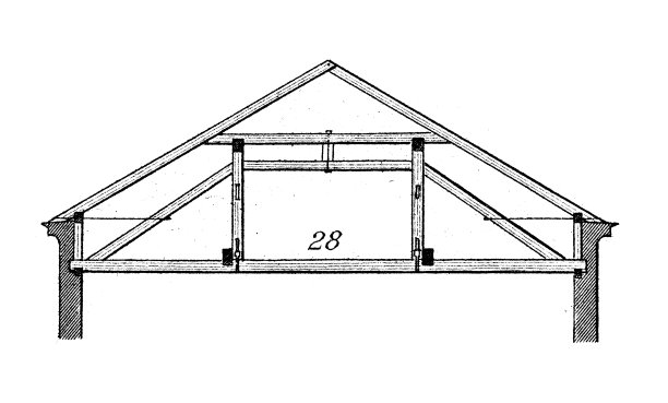 古董插图:结构和建筑:木架和接合图片下载