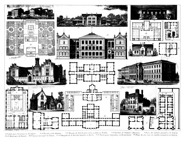 古董雕刻收藏，建筑与工程:建筑图片下载