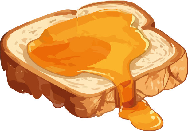 蜂蜜面包图片下载