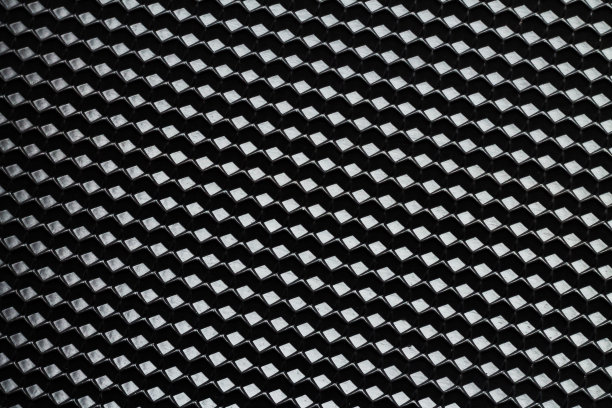 黑色抽象格子细胞六边形背景图片下载