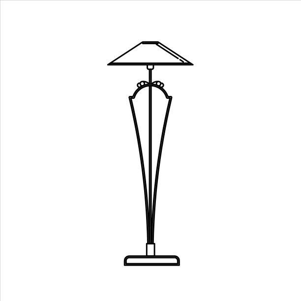 卧室灯具草图设计图片下载