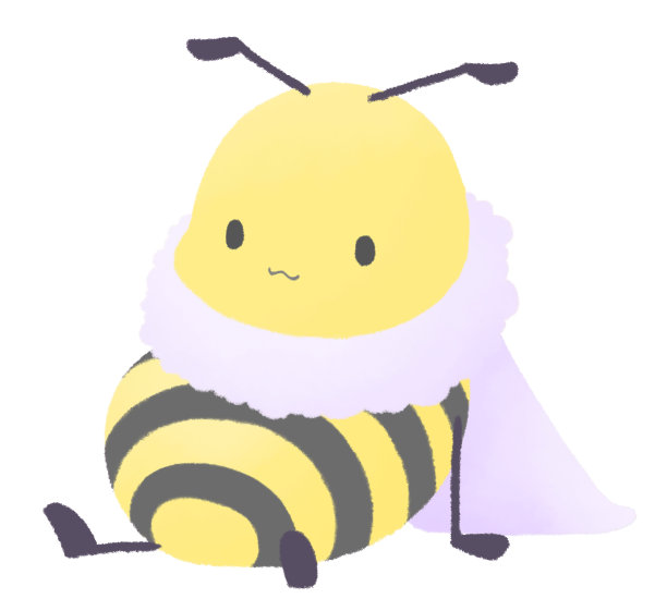 一只蜜蜂坐着休息图片下载