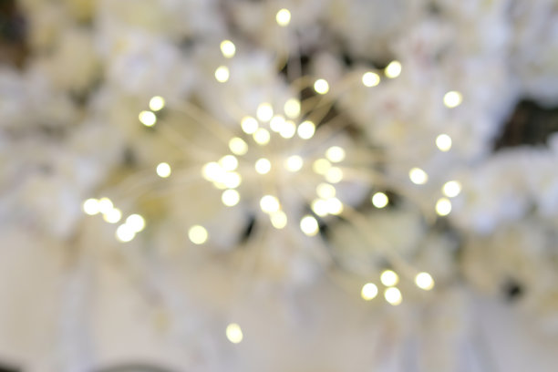 婚礼装饰背景模糊图片下载