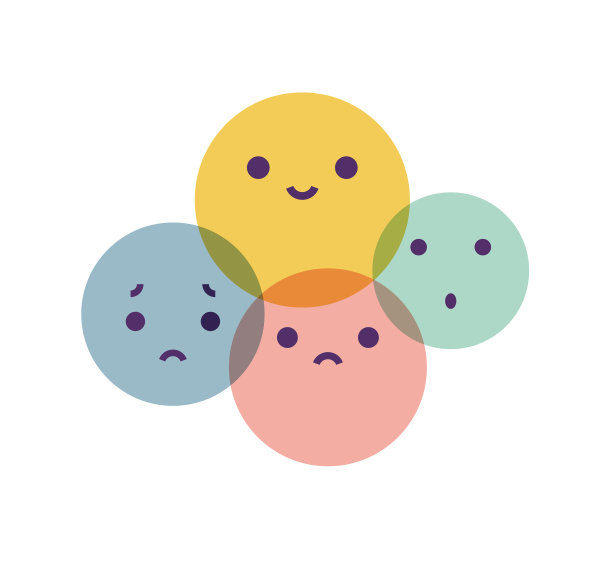 人类的情感是柔和的色彩图片下载