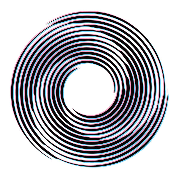 螺旋旋涡图标与故障技术图片下载