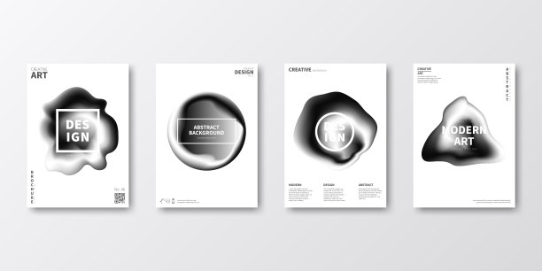 宣传册模板布局，封面设计，商业年度报告，传单，杂志图片下载