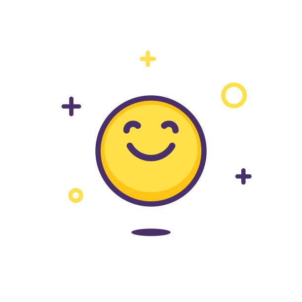 火花和星星的表情设计图片下载