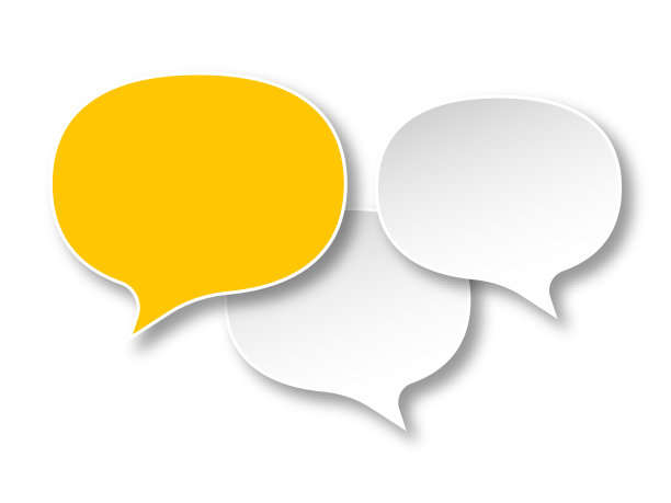 带有投影和可编辑笔画的语音气泡图片下载