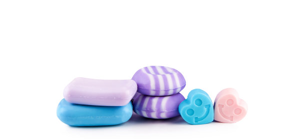 洗手液隔离就白了。文本的自由空间。宽的照片。图片下载