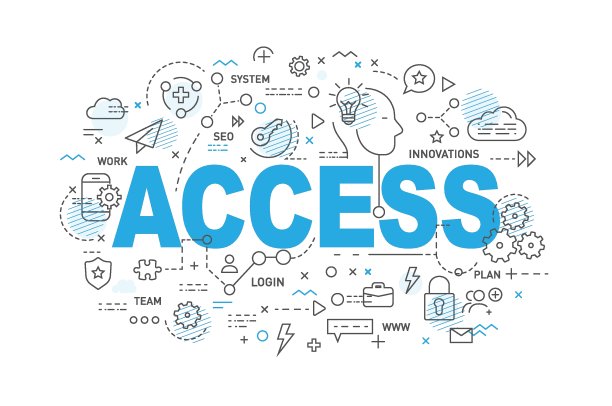 商业概念与细线图片下载