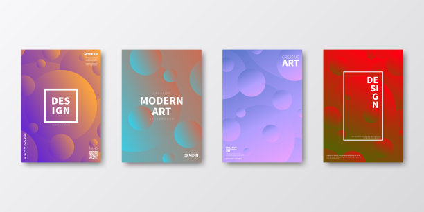 小册子模板布局，封面设计，业务年报，传单，杂志图片下载