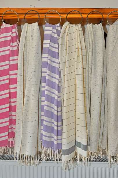 传统手工编织披肩图片下载