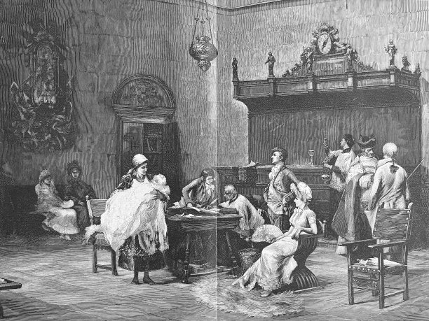 西班牙的洗礼图片下载