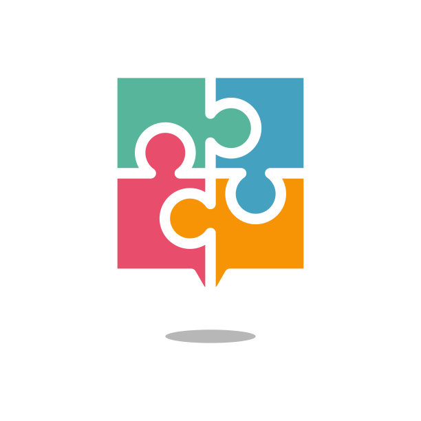 拼图语音气泡图标图片下载