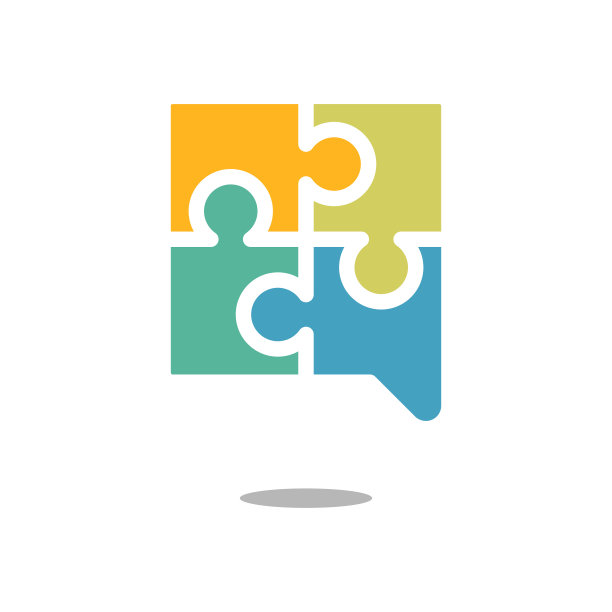 拼图语音气泡图标图片下载