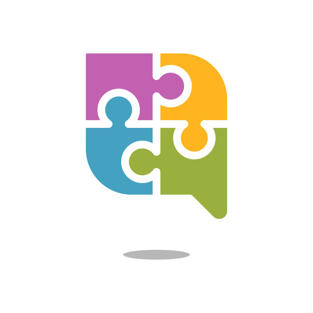 拼图语音气泡图标图片下载