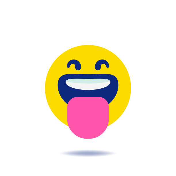 表情符号亮平的颜色图片下载