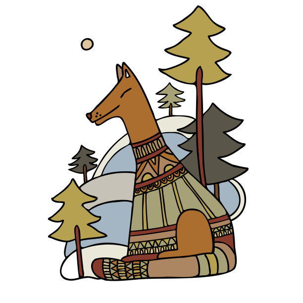 孤立的彩色衬里的图片下载