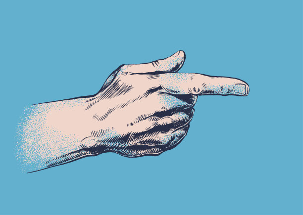 食指指的是木刻的东西图片下载