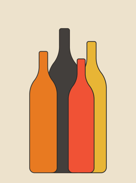 酒瓶插图图片下载