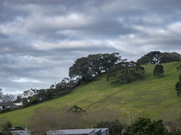 新西兰奥克兰的霍布森山图片下载