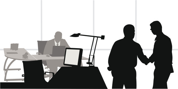 握手在办公室图片下载