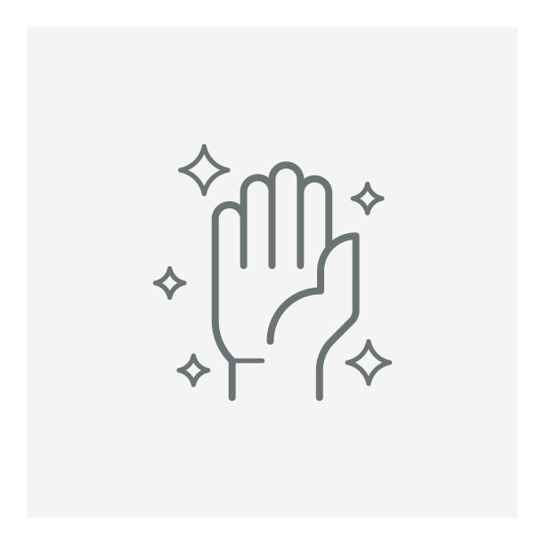 简约手部图标图片下载