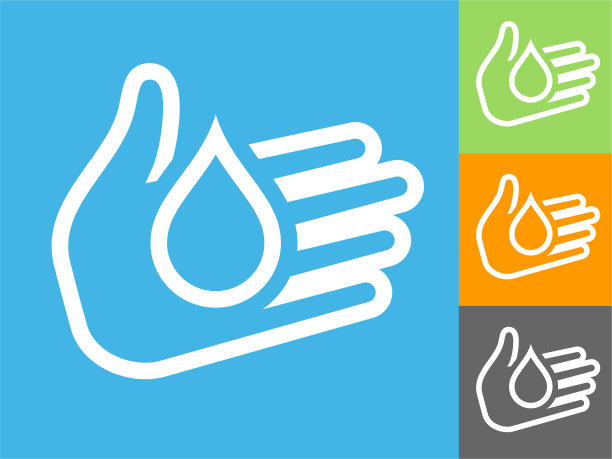 手握水滴图片下载