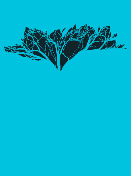 树剪影背景设计图片下载