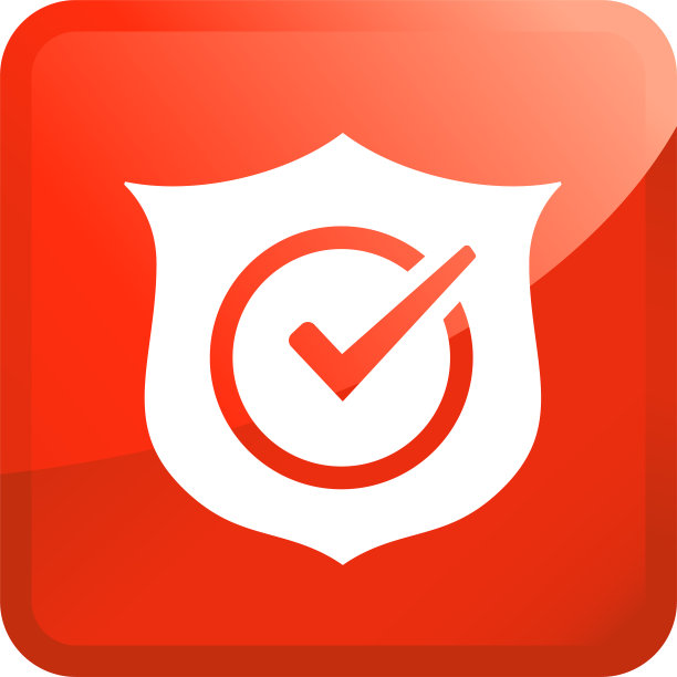 保护盾与Checkmark图标图片下载