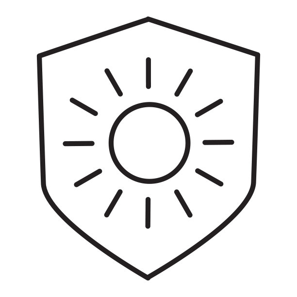 现代护肤美容防晒细线风格-可编辑的笔触图片下载