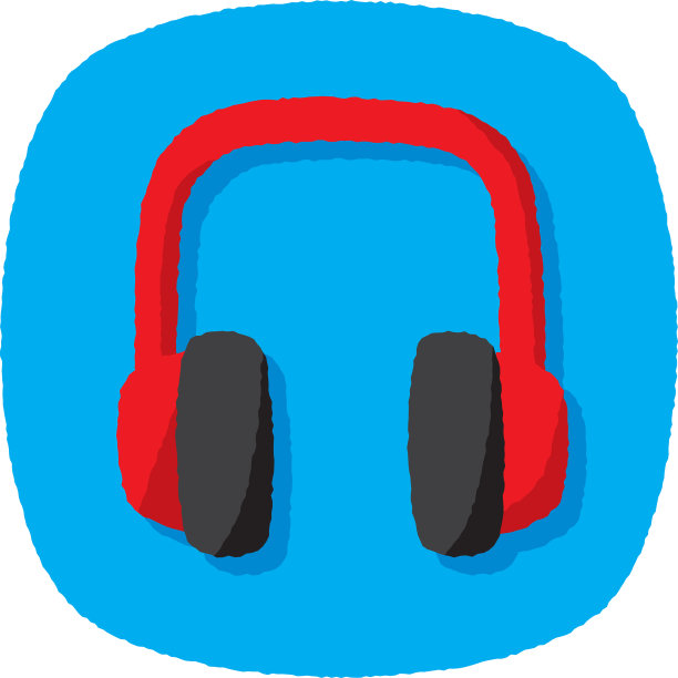 耳机涂鸦图片下载
