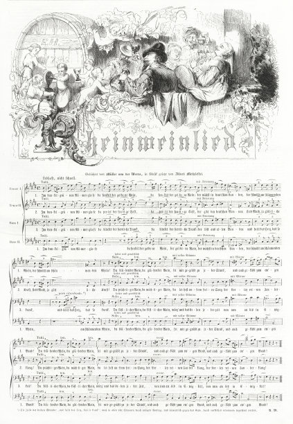 莱茵河之歌图片下载