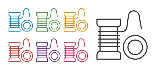 设置钓线旋转卷轴图标隔离图片下载